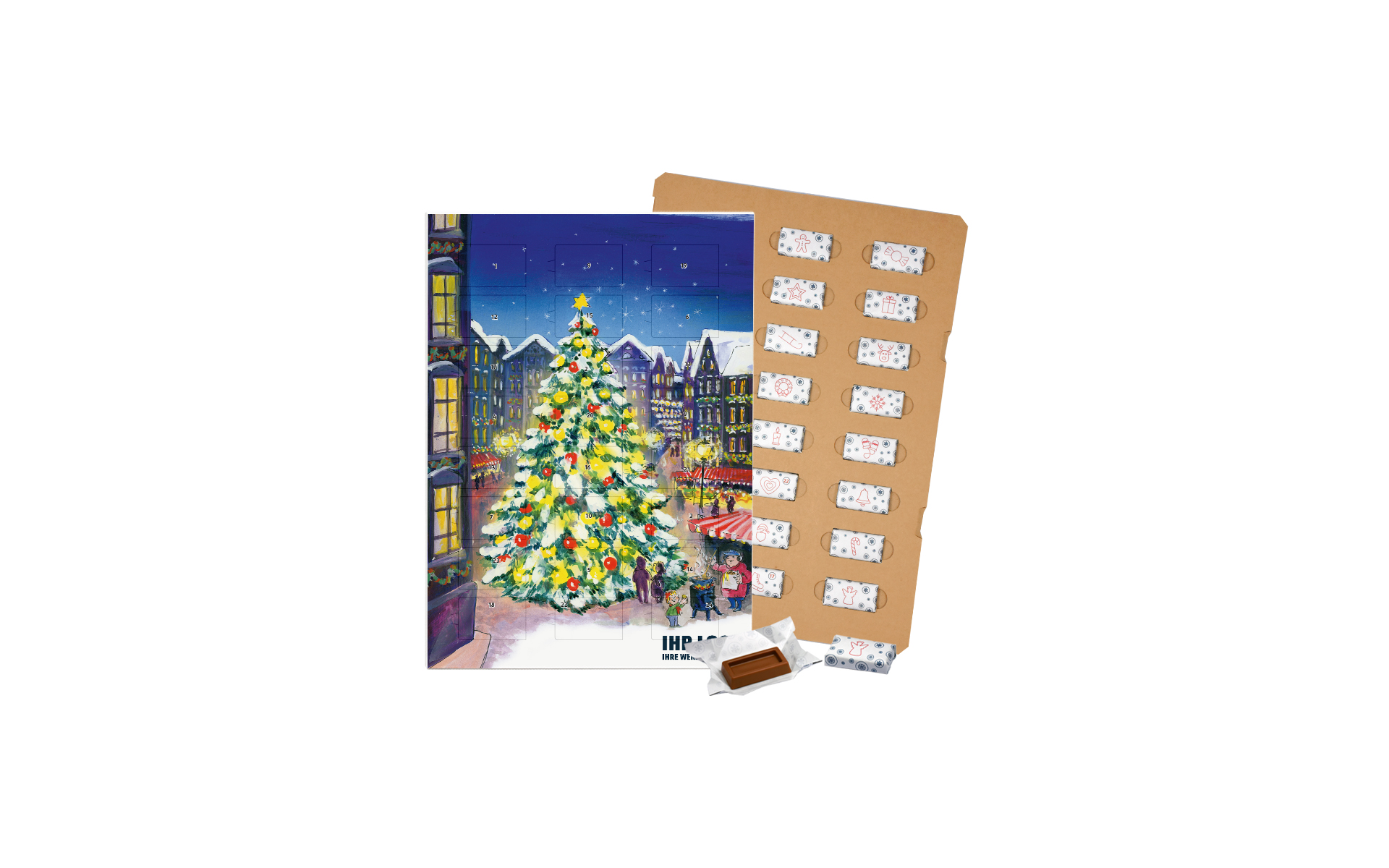 Schoko-Adventskalender Eco "Stille Nacht"