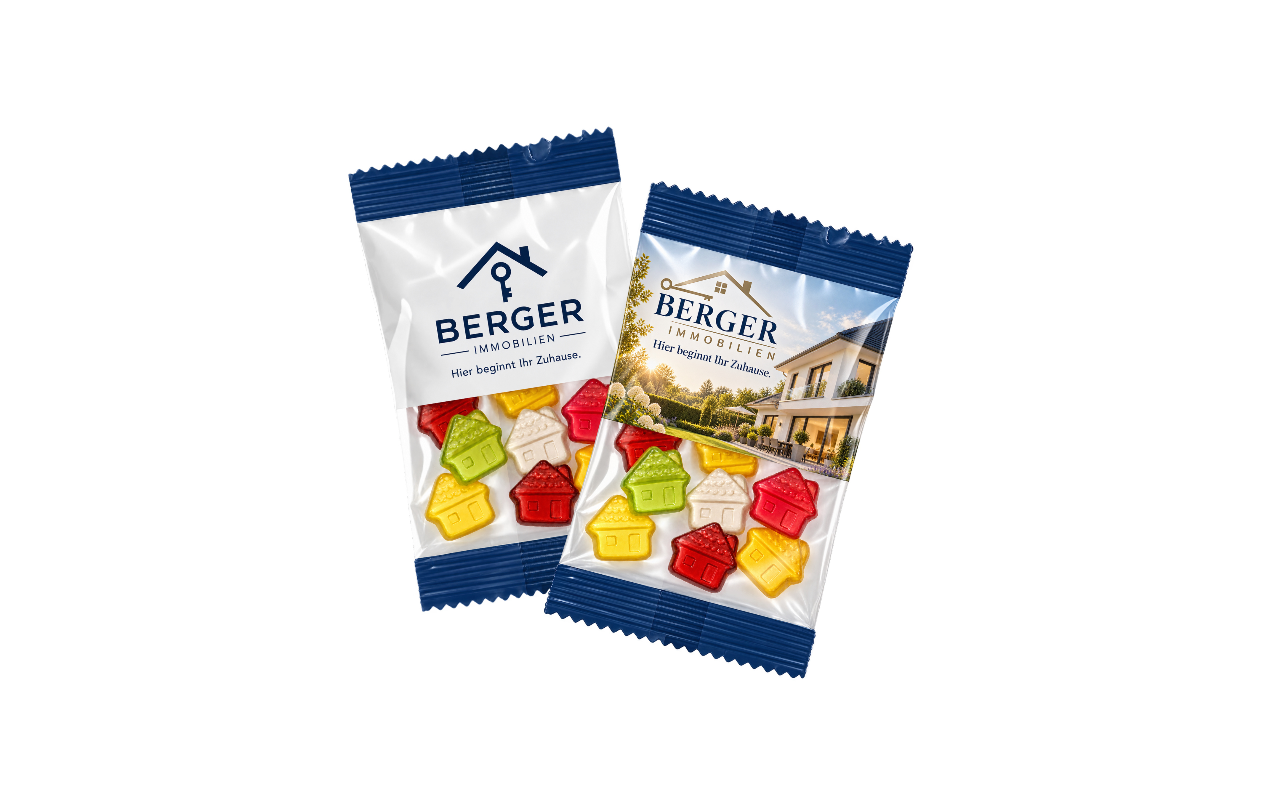 Fruchtgummi-Werbetüte 15g "Haus"