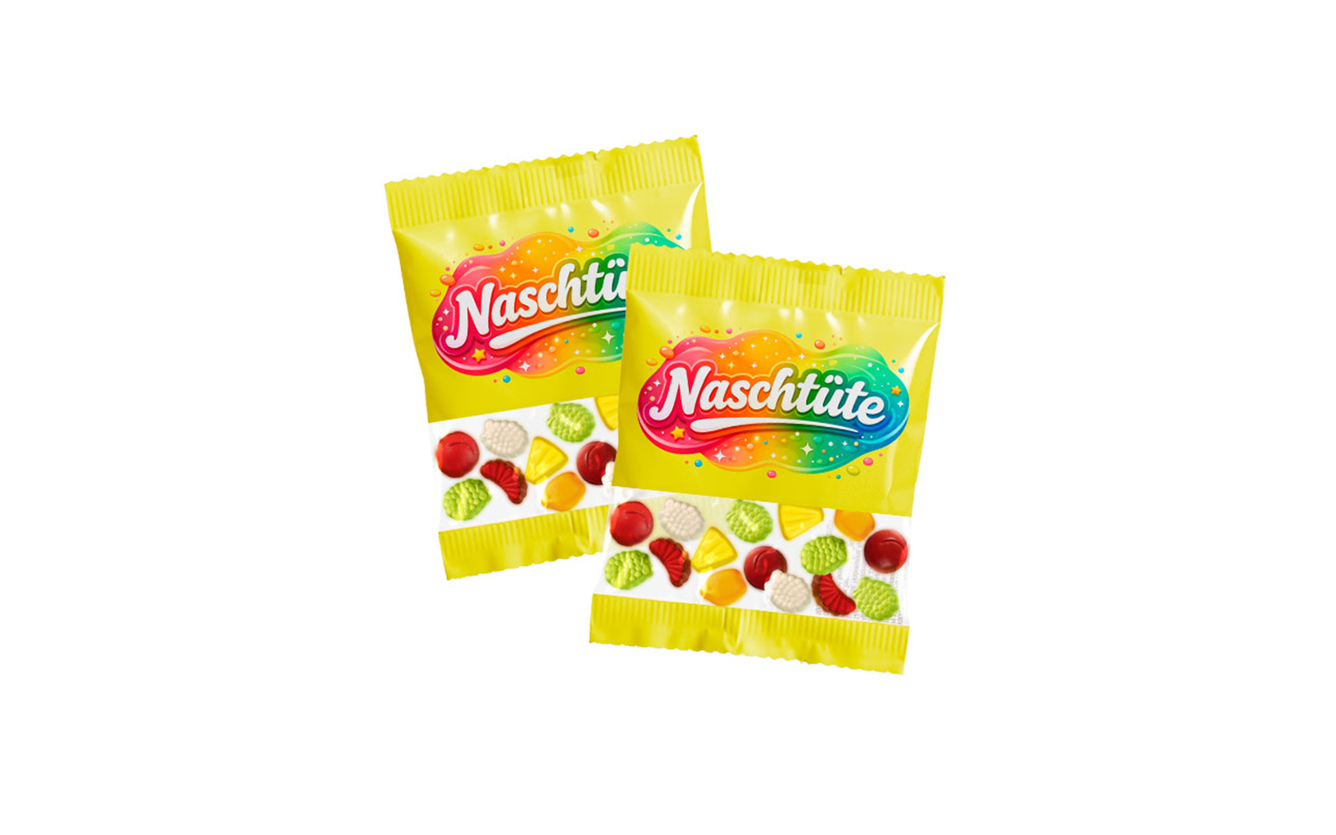 Fruchtgummi-Werbetüte 20g "Fruchtsalat"