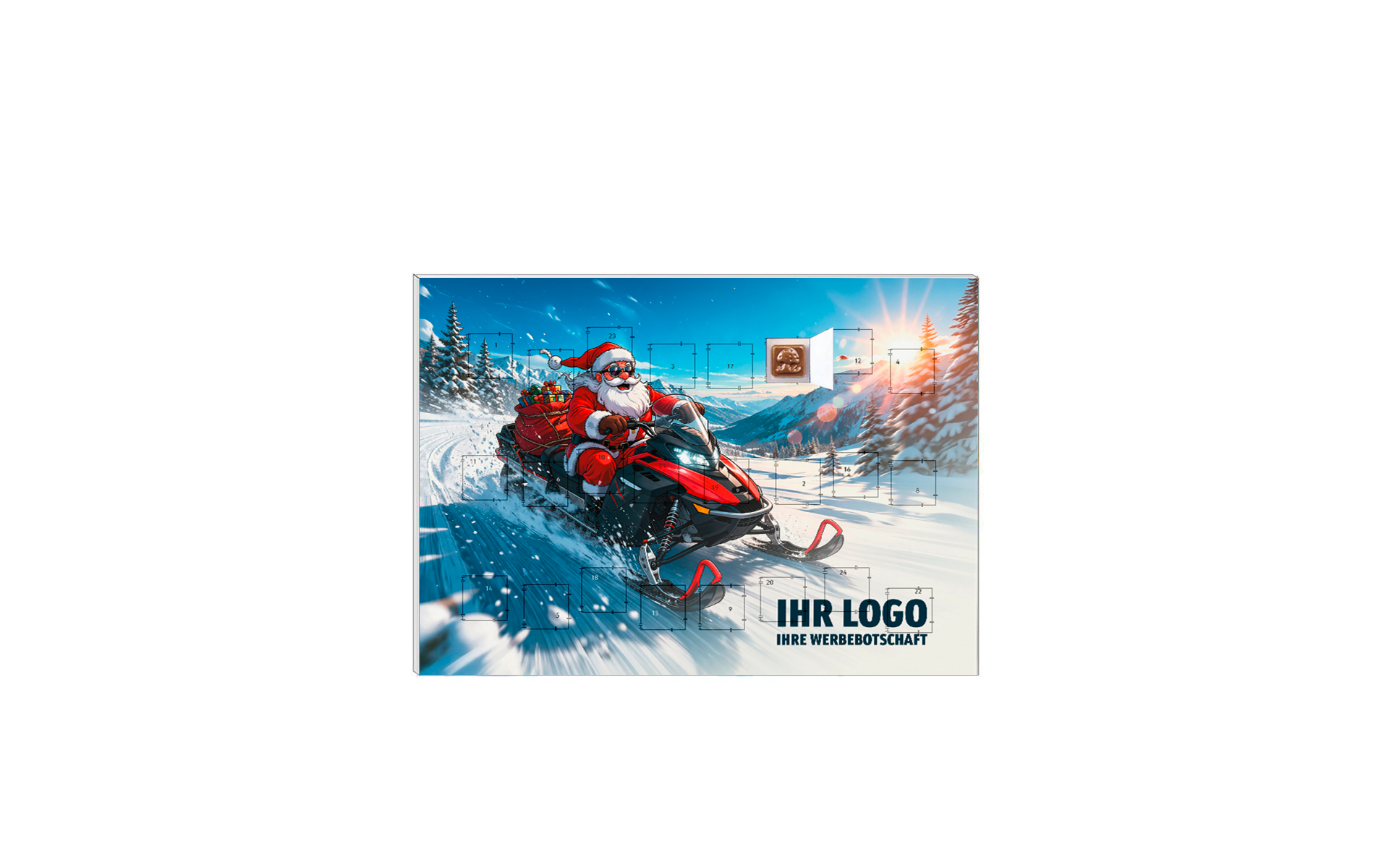 Schoko-Adventskalender Classic "Liefer-Express"