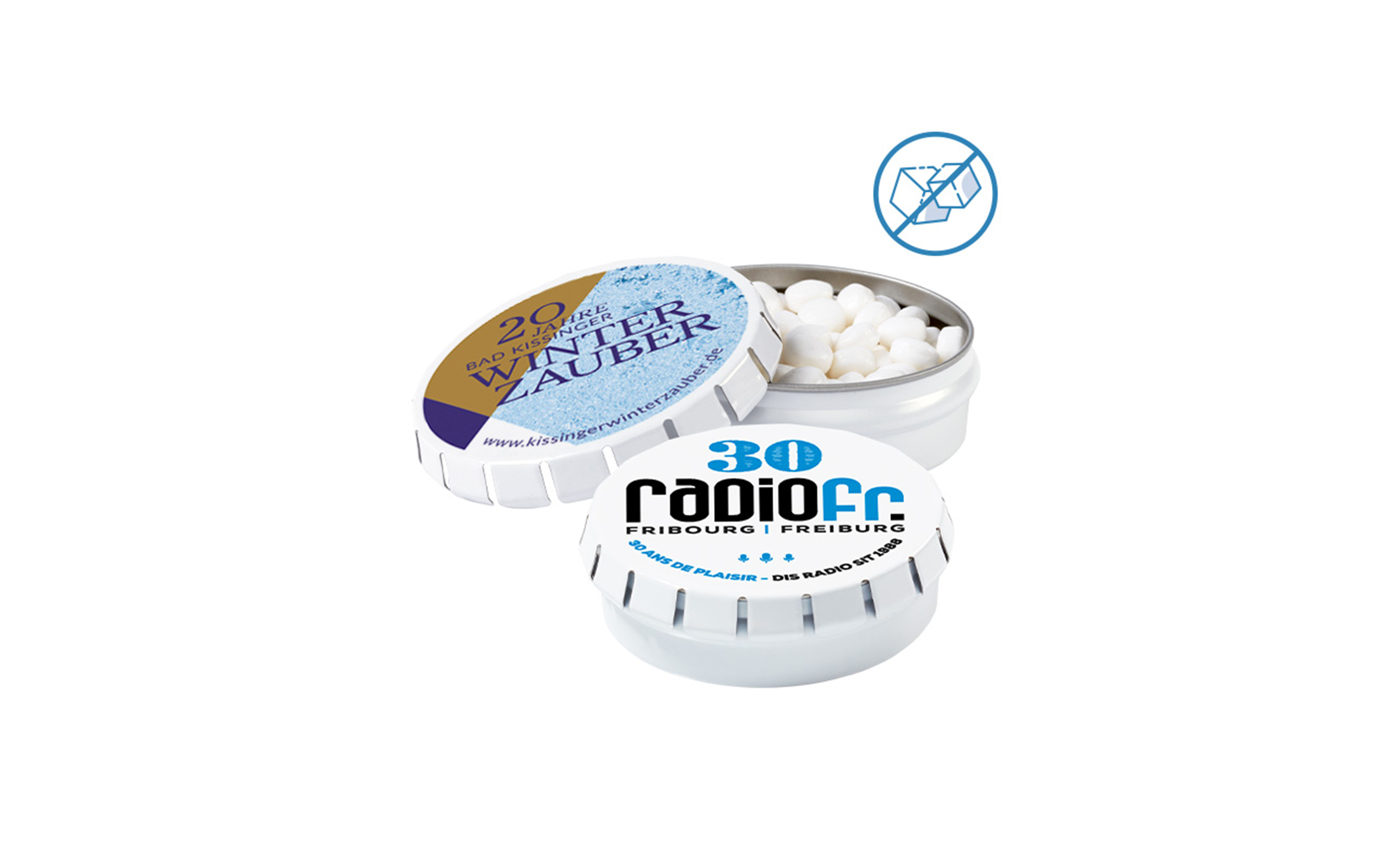 Magic-Dose weiß "Pfefferminz zuckerfrei"