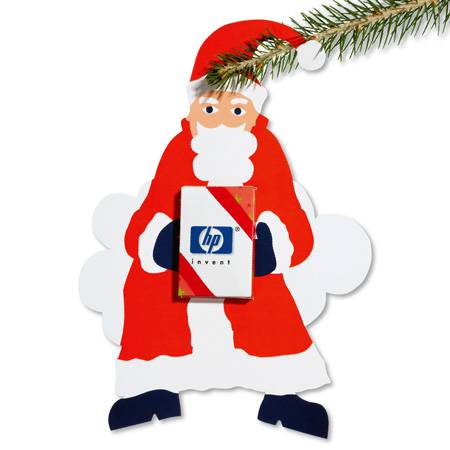 Pfefferminz im bedruckten Christmas-Boy mit Ihrem Logo