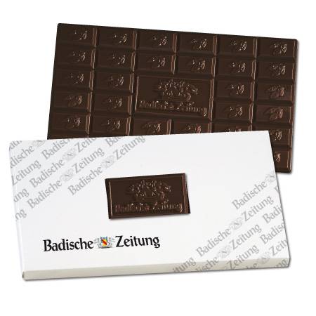 Werbe-Schokoladentafel 150g "Sonderanfertigung"