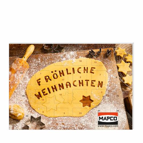 Schoko-Adventskalender Kompakt "Auf die Plätzchen, fertig, los..."