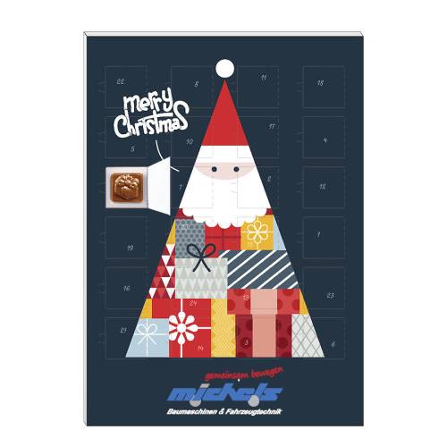 Schoko-Adventskalender  "Happy Santa"